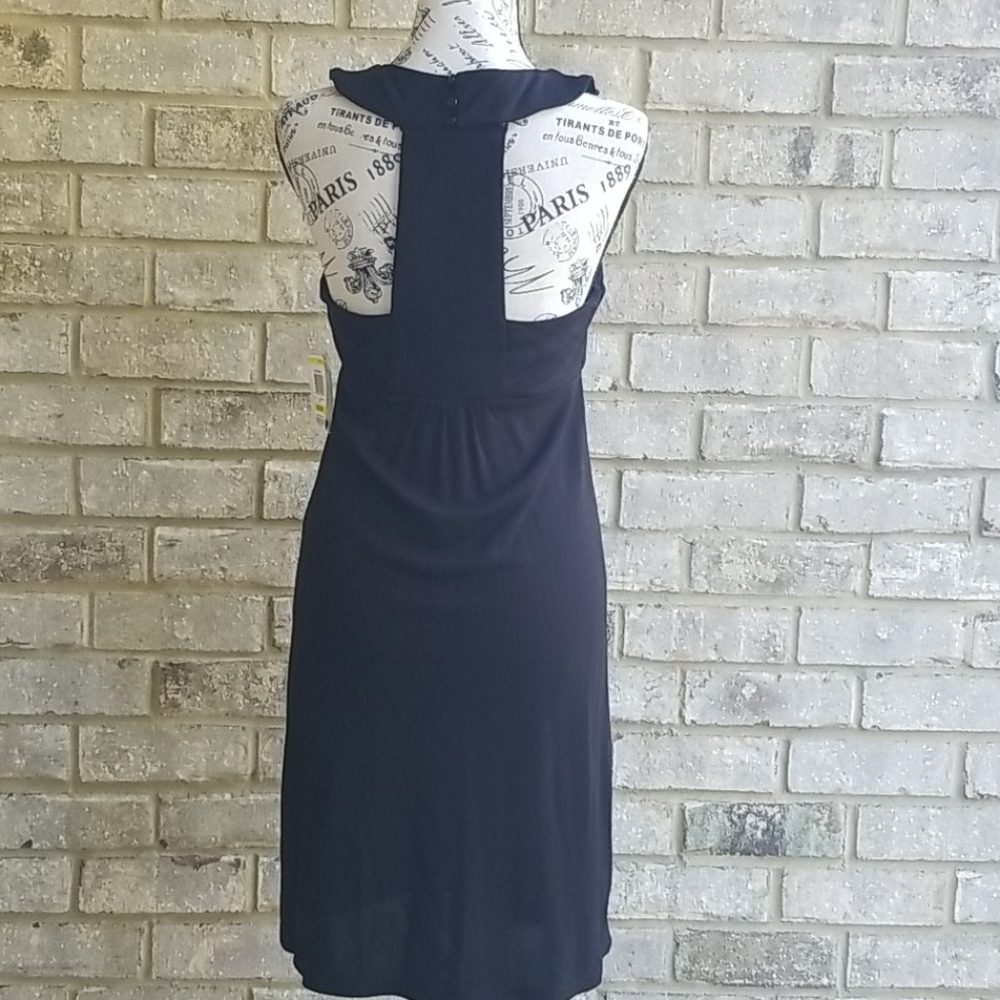NWT Gorgeous INC international Dress Black Sz M - Picture 6 of 8